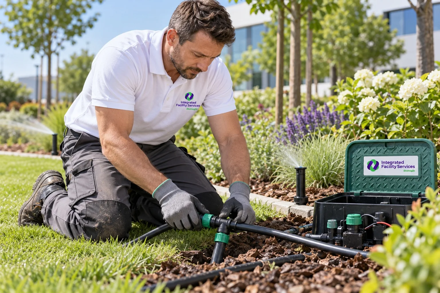 Landscaping and maintenance of parks and greenery