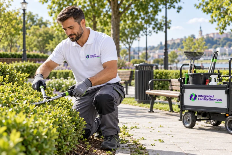 Landscaping and maintenance of parks and greenery